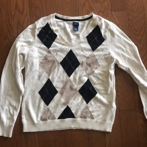 Argyle sweater